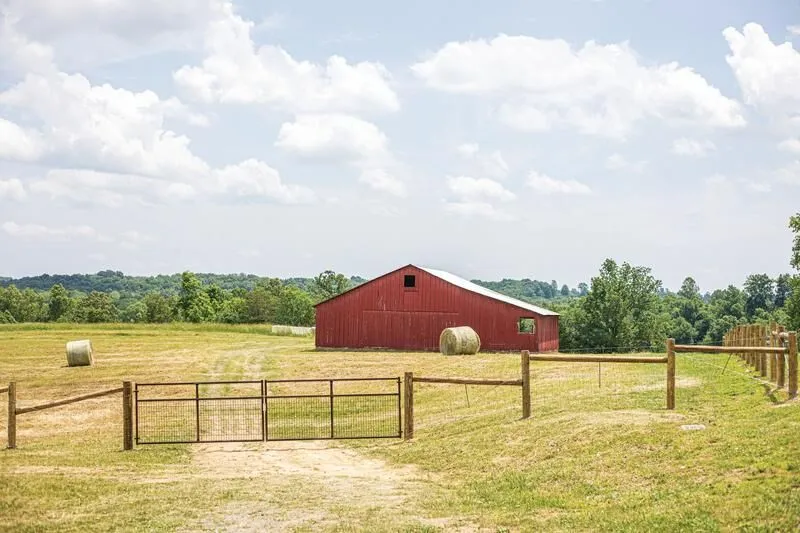 Tarter’s Watchman Square Corner Wire Mesh Gate provides a safe confinement option for small animals.