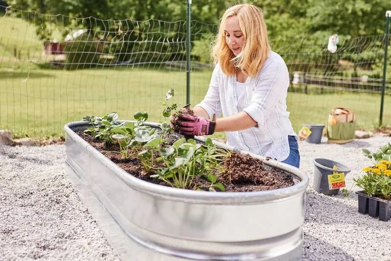 6 ft. Oval Raised Bed Planter