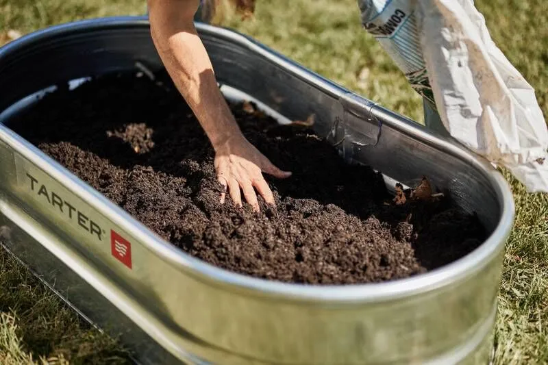 4 ft. Oval Raised Bed Planter - Tarter USA